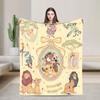 The Lion King Simba Anime Blankets Velvet Anime Warm Throw Blanket for Outdoor Travel Bedspread