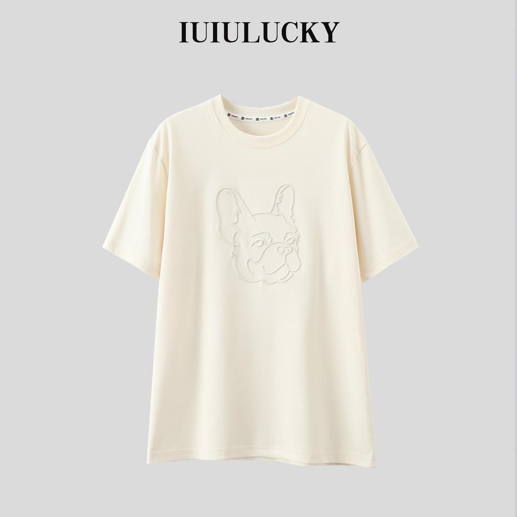 Women's Heavyweight Cotton Short Sleeve Crew Neck Printed Tee