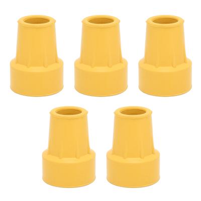 5шт. наконечники трости с одним углом 34 дюйма, имитация текстуры шин, консервант, нескользящая резина, 19 мм, костыль