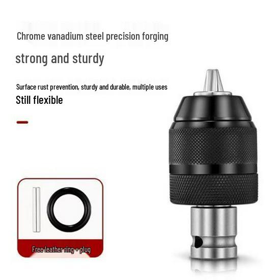 Ratchet Keyless Drill Chuck 2-13mm 1/2-20