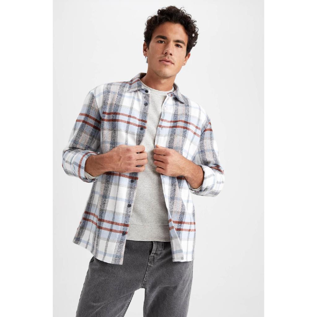 Рубашка Lumberjack с длинным рукавом в клетку стандартного кроя