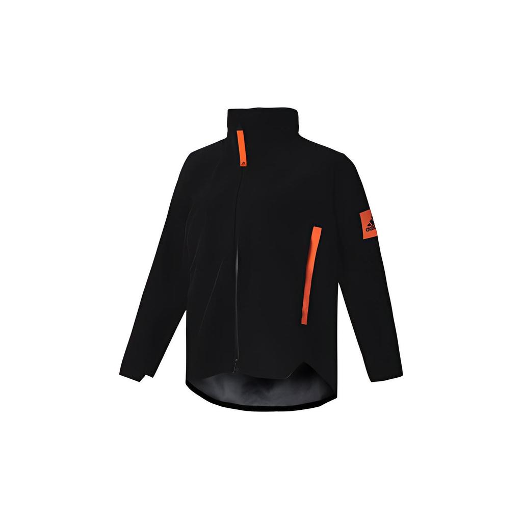 adidas Женская куртка Myshelter W для активного отдыха с капюшоном, черная, GL1358