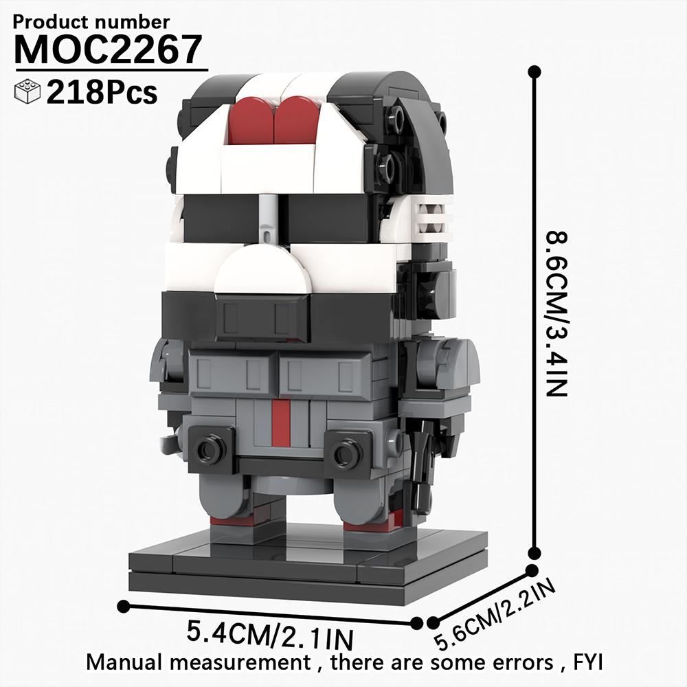 MOOXI MOC Космическая Война Brickheadz Межзвездный Sci-Fi Робот Совместимые Фигурки Строительные Блоки Игрушки Для Взрослых Для Детей Подарок Кубики