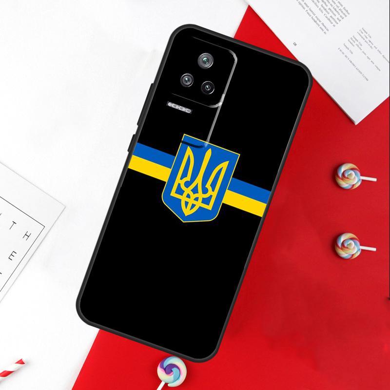 Ukraine Flag Cover For Xiaomi 13T 11T 12T 14T Pro 13 14 15 Ultra POCO X7 Pro X3 X5 X6 F5 F6 M6 Pro Case