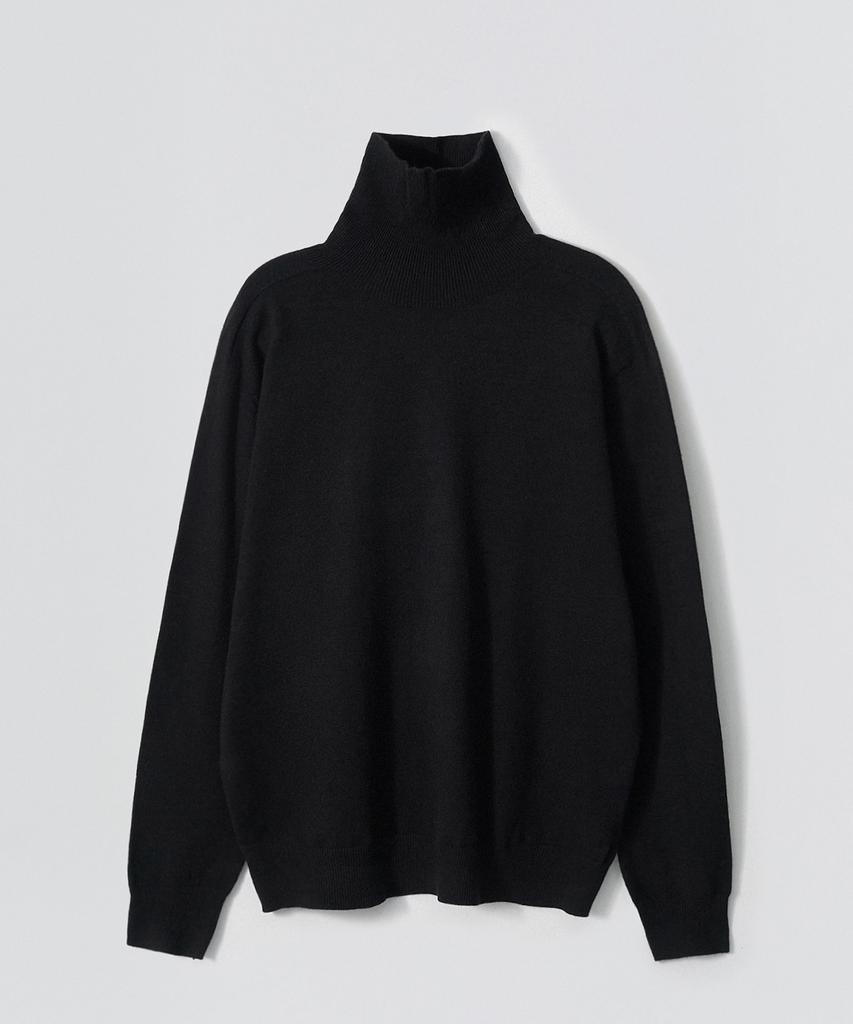 EZIO WOMEN W Seamless Turtle Knit_Black