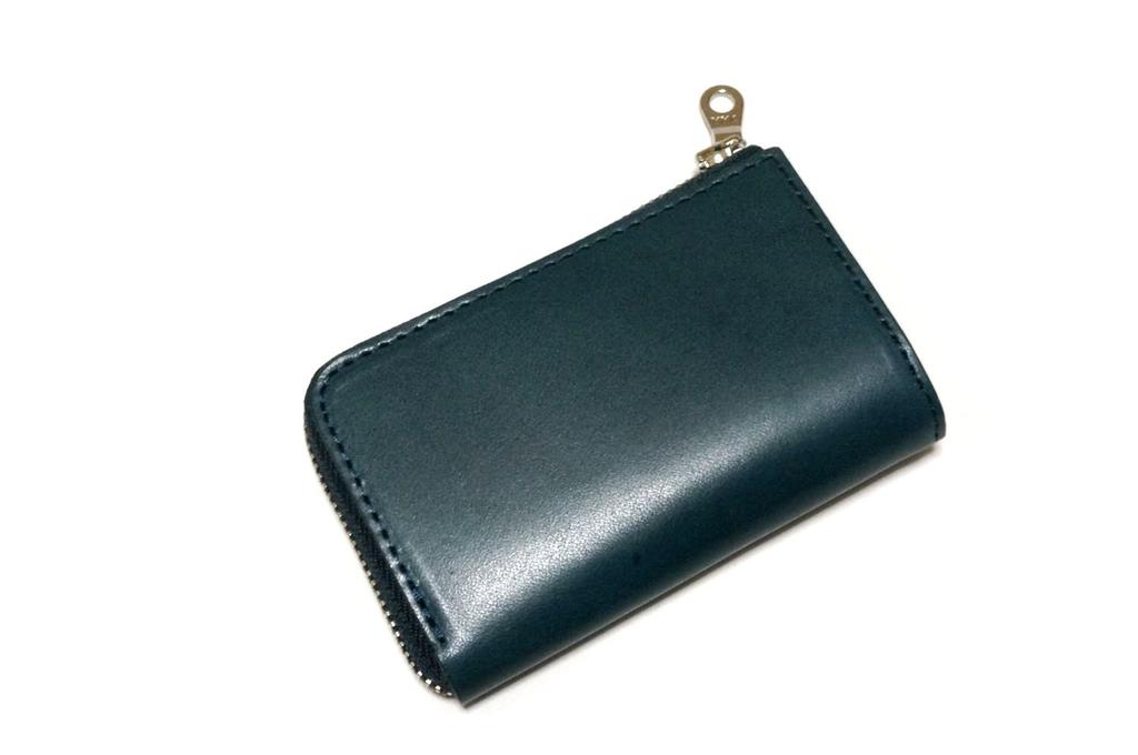 Belt Store SKY Key Case Smart Key Tochigi Leather L Shape Round Zip Natural Leather Specifications Cowhide Made In Japan (Style DARTS) [TOCHIGI