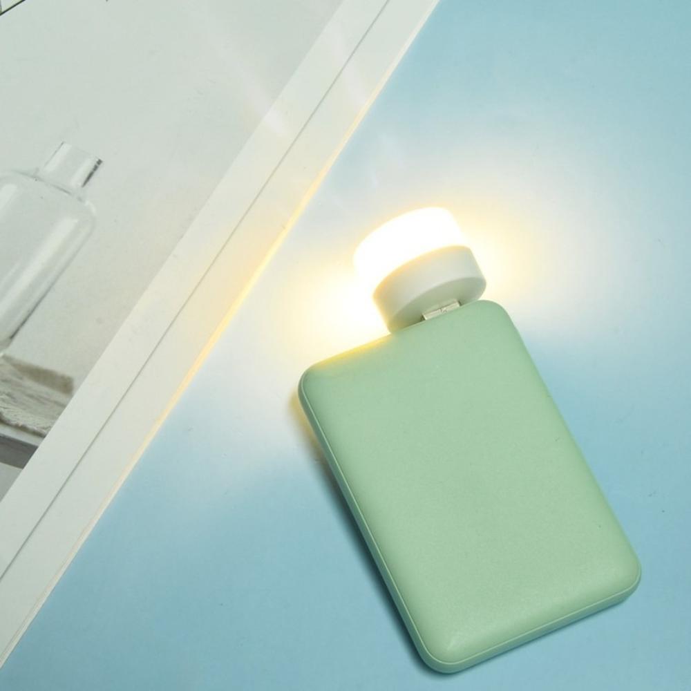 5 шт. Маленький USB-светильник, светодиодный ночник, лампа для чтения, квадратный, защита для глаз