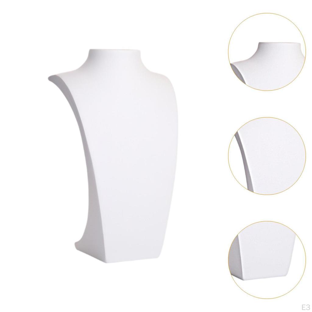 Jewelry Necklace Display Bust Chain Rack Mannequin Model for Countertop