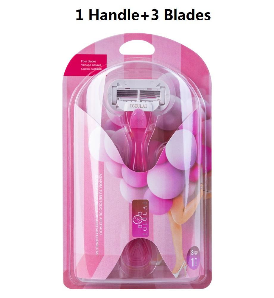 Высококачественный женский бритвенный набор для тела и бикини с алоэ, безопасная бритва со сменными головками Venus