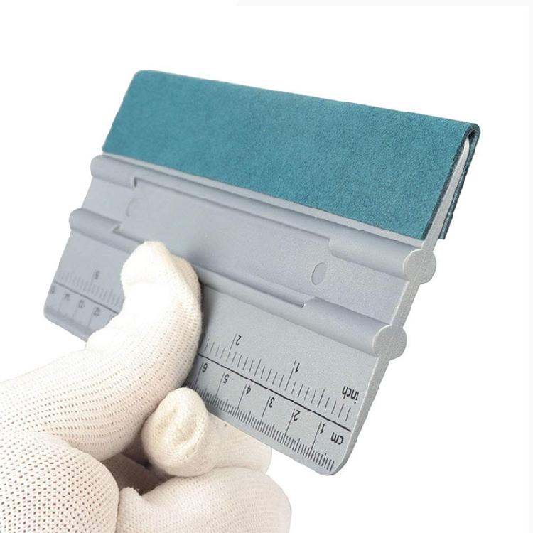 Wallpaper & Window Tint Craft Squeegee with Scale Felt Edge Tool Wallpaper Smoothing Tool Simple for Smooth Application