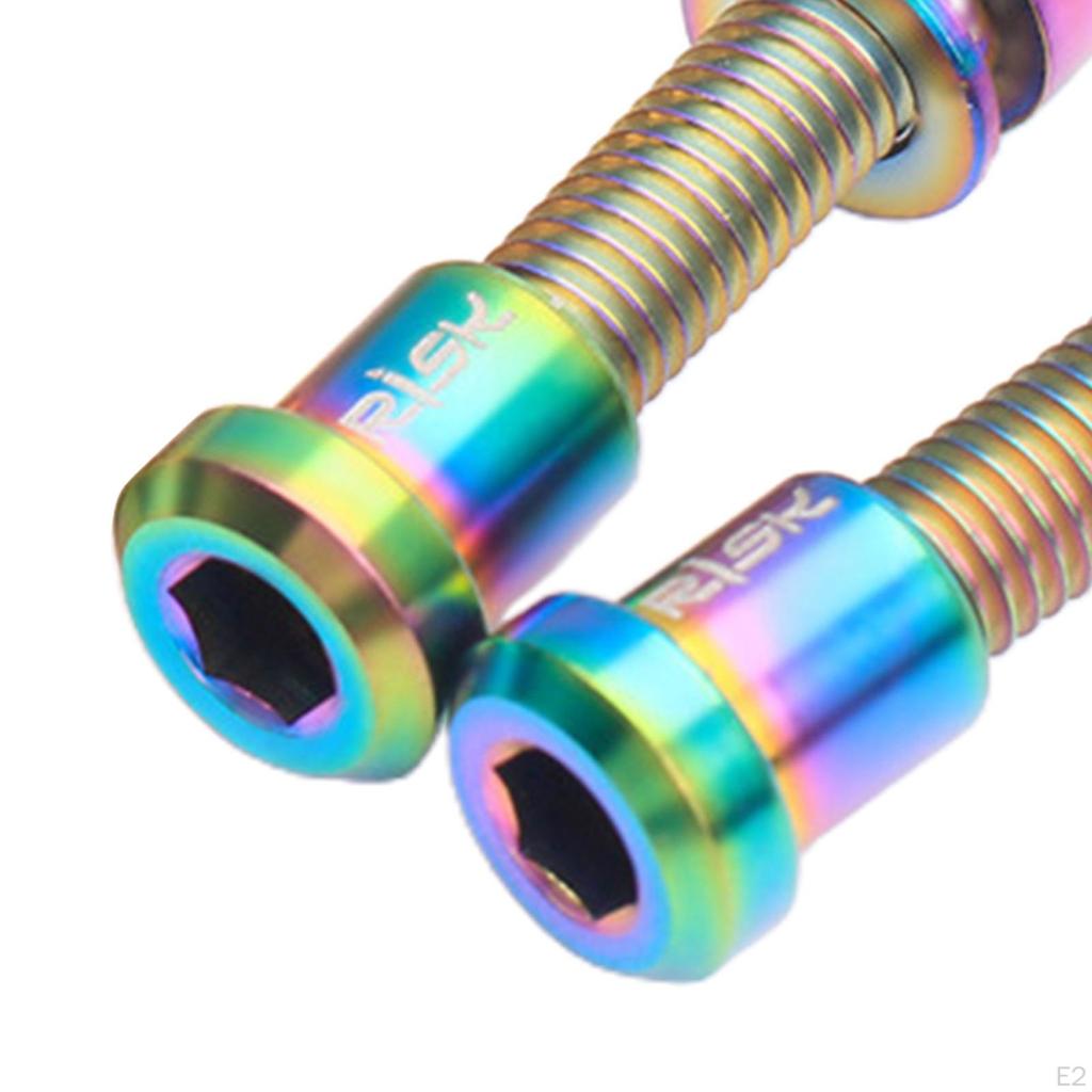 Carbon Stem Screw Nut Kit, , Titanium Alloy M5x18mm for Accessories B