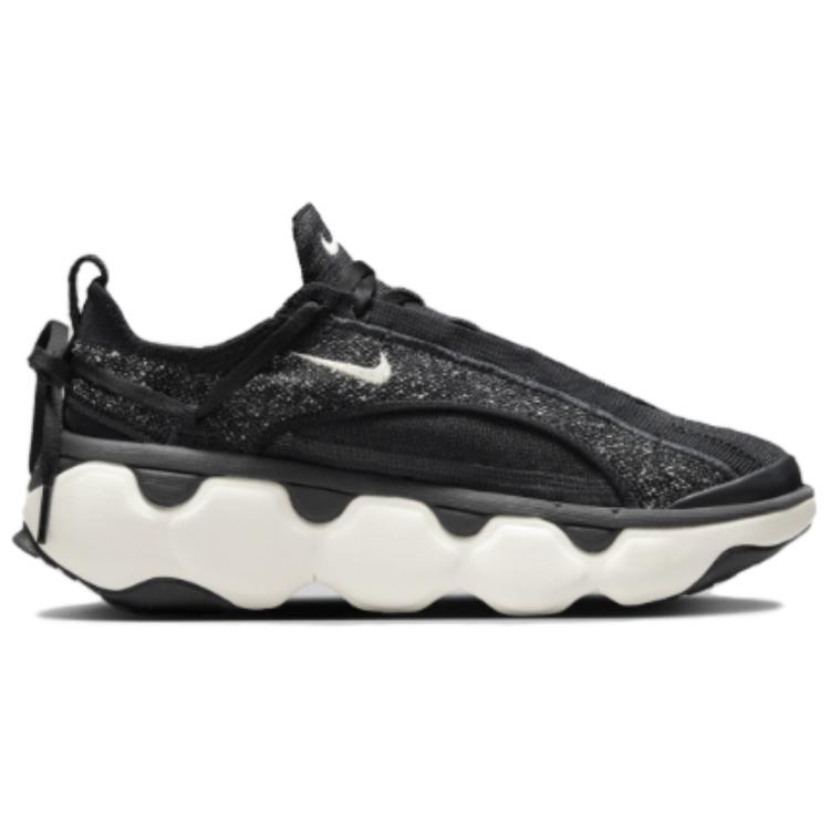 Nike Женские кроссовки Flyknit Bloom Black Sail темно-дымчато-серые FD2149-003
