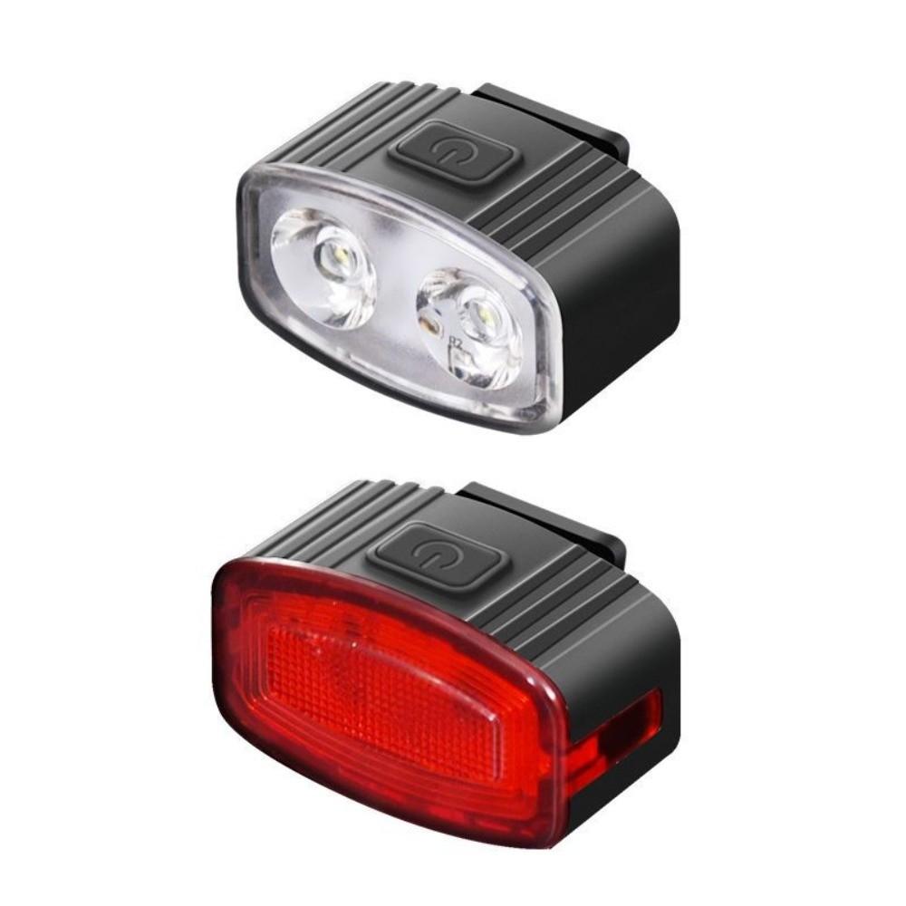 Easy To Install Bicycle Light USB Rechargeable Cycling Lamp New LED Bike Light  Night Riding