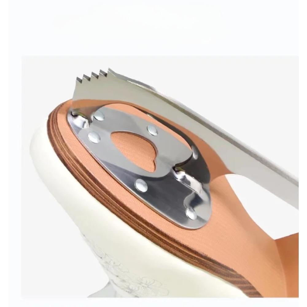 Ботинки для скоростного фигурного катания из натуральной кожи, водонепроницаемые, профессиональные, тепловые, утепленные, с лезвием для льда, для детей и взрослых