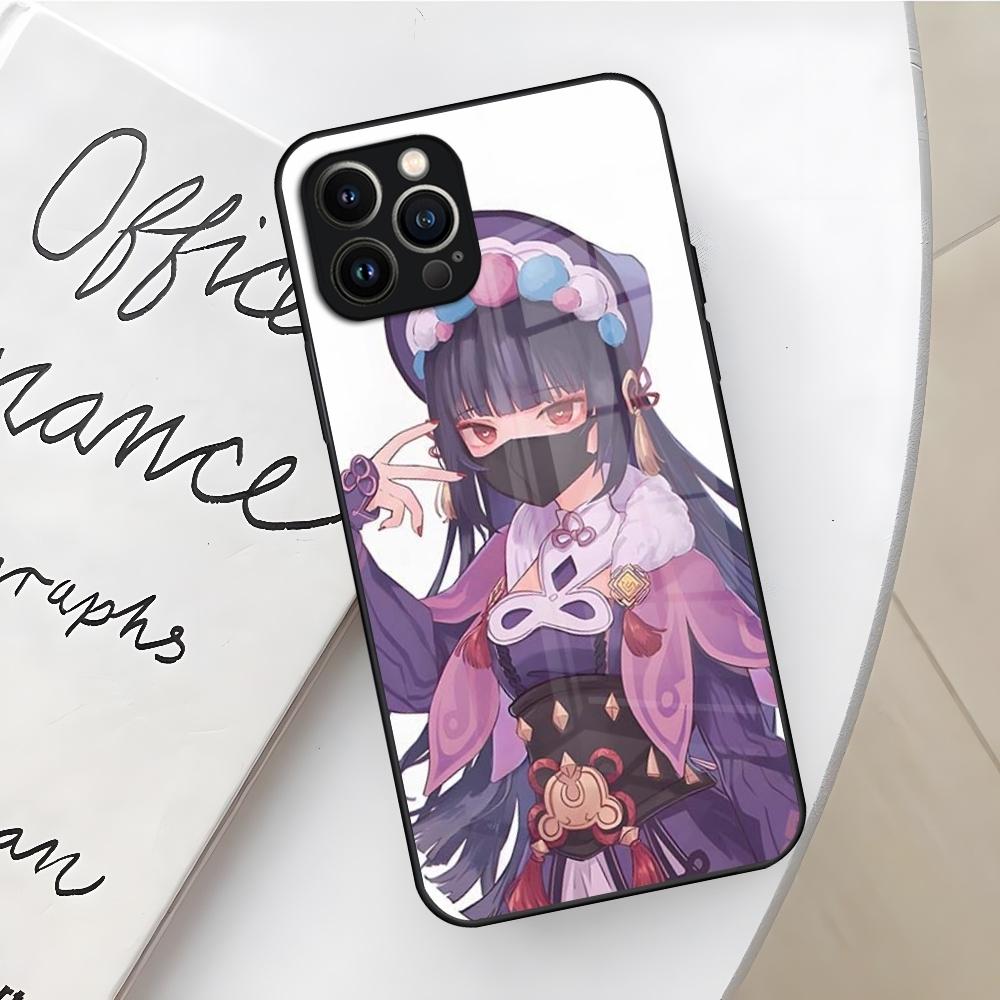 Genshin Impact Yun Jin Phone Case for Iphone 17 16 Air 15 14 12 11 13 Pro Max Mini X Xr Xs Se Puls glass Cover