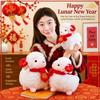 Soft Sheep Plush Toy Curly-haired Sheep Year Plush Doll New Lamb Stuffed Animal  Gift for Children