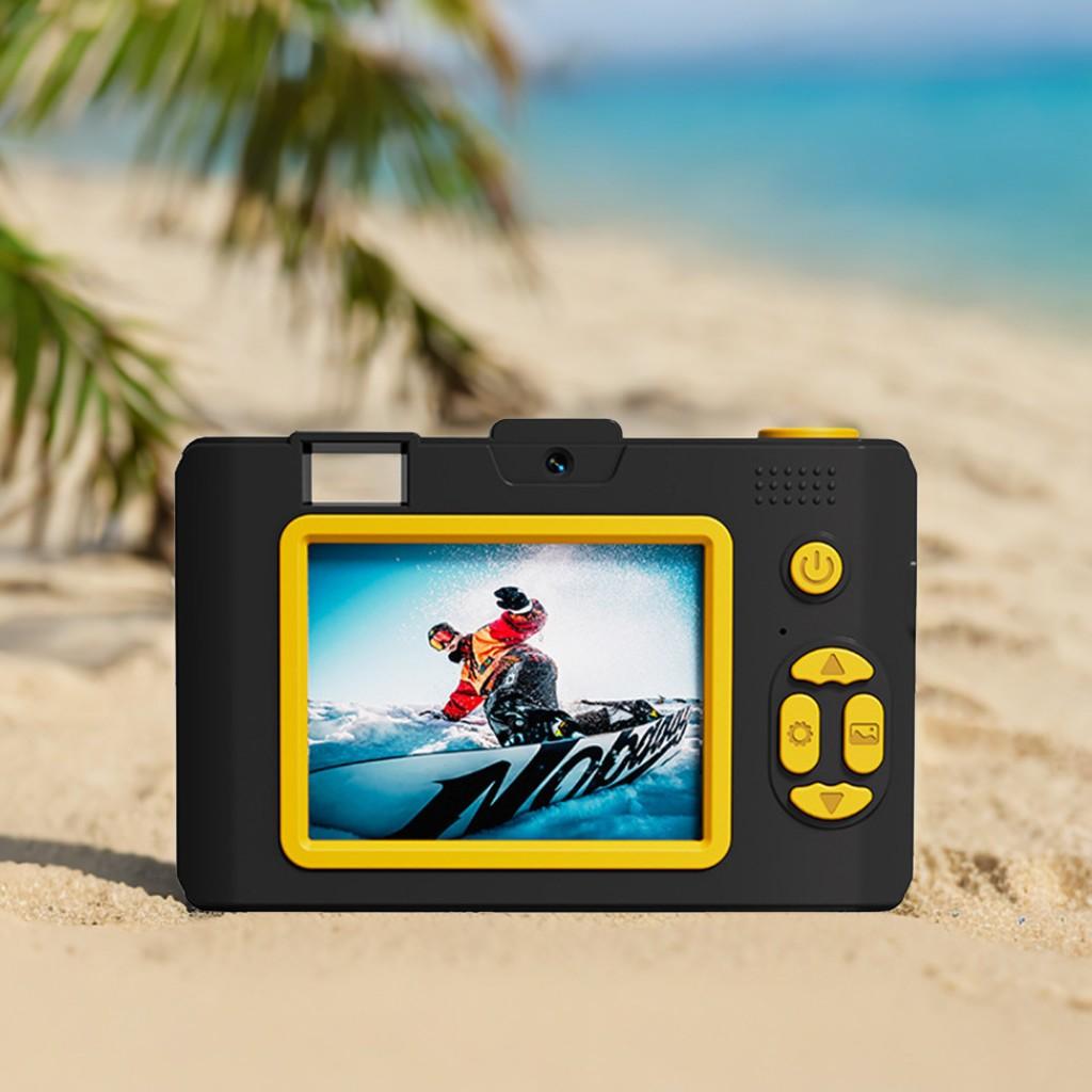 Фотоаппарат с двумя камерами Ретро-компактные камеры HD 1080P Цифровая фотокамера Детские подарки на день рождения Аудио- и видеокарта