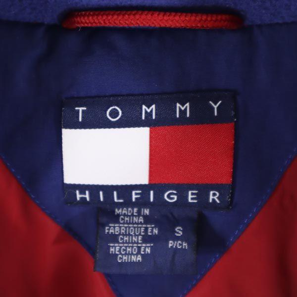 Tommy Hilfiger Пуховик 90-х годов с биркой-флагом S темно-синий мужской б/у