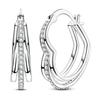925 Silver Rose Gold Snake Bone Star Heart-Shaped Women Earring Brilliant Wedding Engagement Star Earrings Jewelry Gift
