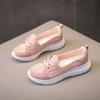 Набор ножки ленивые туфли одна педаль четыре сезона повседневная женская обувь низкий верх плоская подошва обувь для ходьбы универсальная, нескользящая, дышащая и удобная