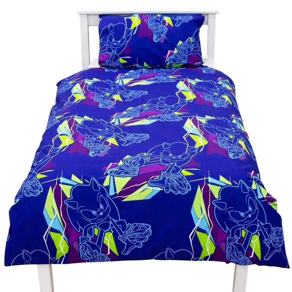 Sonic The Hedgehog Digital Gaming Reversible Duvet Set