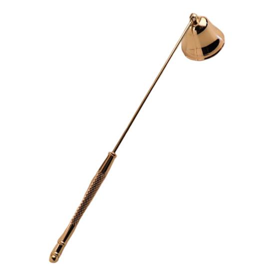 Гаситель для свечей в форме колокольчика с длинной ручкой, фитиль для чайных свечей из нержавеющей стали, гаситель пламени, инструменты для тушения свечей, аксессуары для свечей