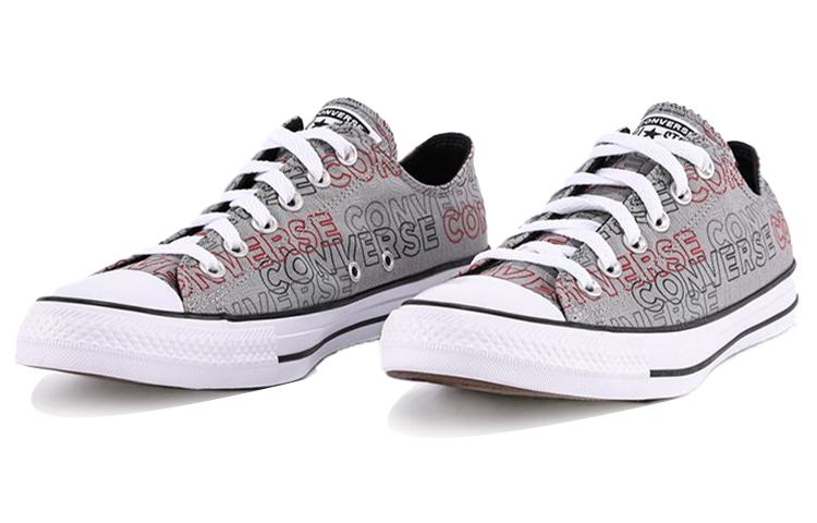 Converse Кеды Chuck Taylor All Star Low Top Серый/Белый 170109C
