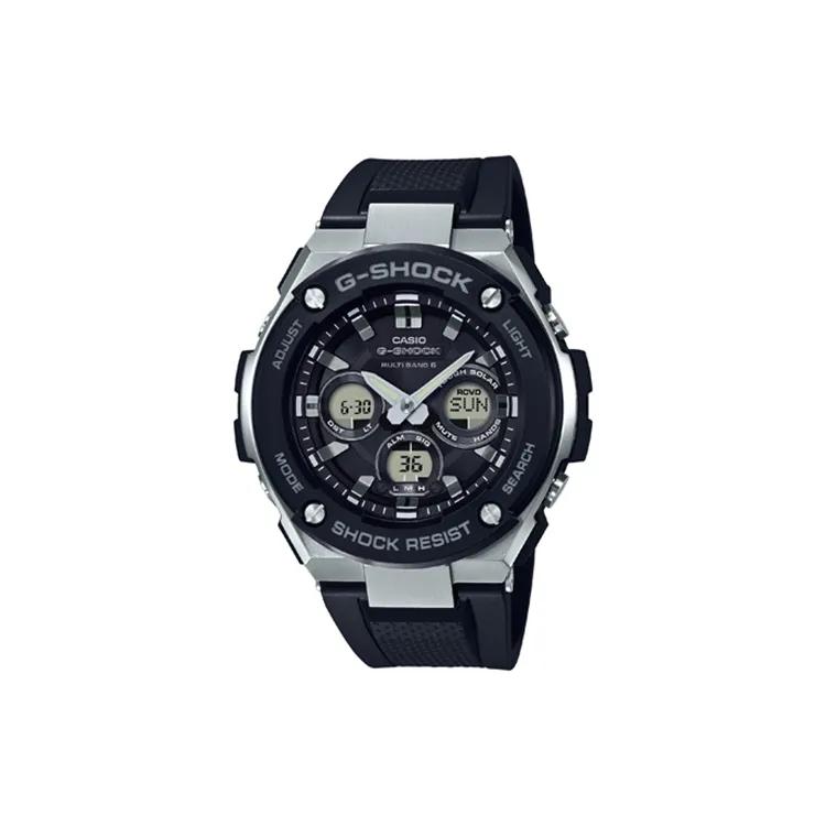 CASIO Men G-STEEL Series Black Watch Grade SchoolT-W300-1APR (Unisex) Japanese Korean Watches GST W300 1APR