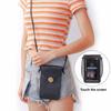 Women Leather Touchable Phone Purse Small Crossbody Bag Mini Cell Phone Pouch Shoulder Bag
