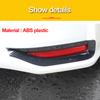 For Toyota Corolla E210 2022 12th ABS Car Rear Fog Light Cover Trim Tail Foglight Lamp Frame Stickers