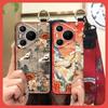 Прочный Чехол для телефона для мамы для Huawei P70 Pro/Pura 70 Pro+ Китайский стиль Кольцо Силиконовый Защитный Пожилая дама Ремешок