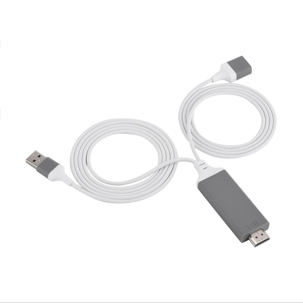 3 Цвета Кабель от Телефона к HDMI для Интерфейса IOS Цифровой AV-Адаптер 1080P Plug Play для IOS Android