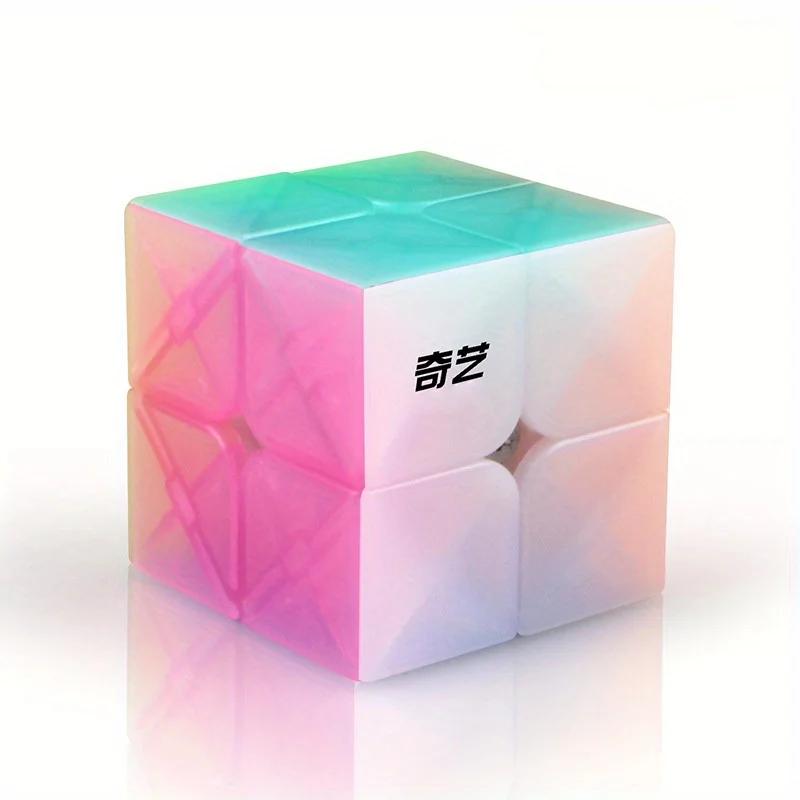Qiyi Jelly Series Cube 2345 ступенек наклонная пирамида Zongzi брелок-куб детские интеллект-игрушки