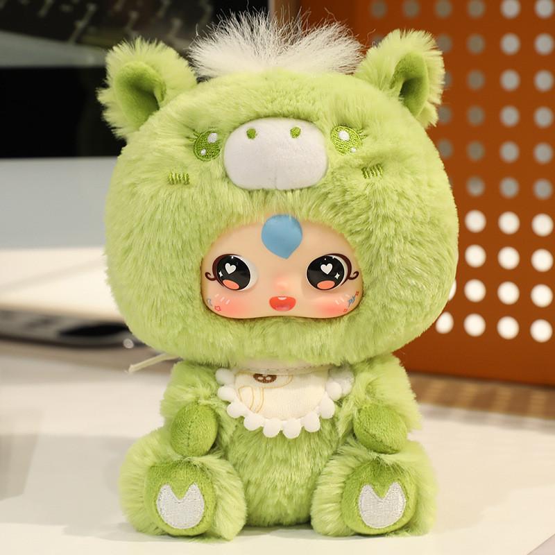 Baby Cute Three Cartoon Bear Design Plush Toy Pendant For Bag Decoration