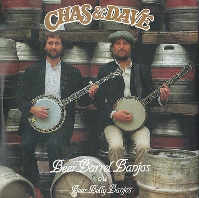 7-дюймовая пластинка CHAS & DAVE - Beer Barrel Banjos / Beer Belly Ban KOR19 Рокни 1983 Великобритания Рок Б/У