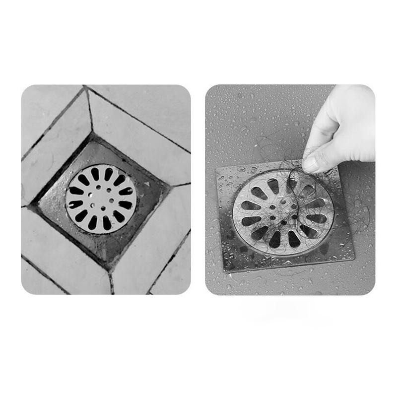 Одноразовая самоклеящаяся наклейка на сетку для слива пола, наклейка для кухни, ванной комнаты, противозасоряющая наклейка на фильтр для волос, наклейка с защитой от насекомых, крышка для слива душа, фильтр для раковины
