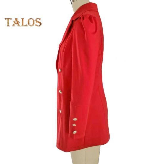 Женский пиджак с лацканами, длинный рукав, кардиган, однотонный, открытый спереди, приталенный пиджак, деловая верхняя одежда