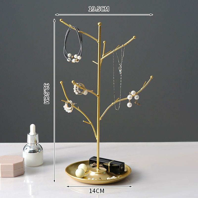 Держатель для украшений в виде ветки дерева: Скандинавская многофункциональная вешалка для ключей и подставка для дисплея, домашний декоративный органайзер для колец, ожерелий и аксессуаров