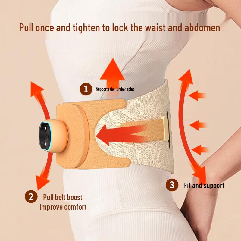 Hezheng HZ-Y5 Waist Support Massager CN plug (adapter included)