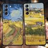 Чехол для телефона Claude Monet Impressionist Arts для Samsung Galaxy S24 S23 Ultra S22 S21 S20 FE 5G S10 S10E S9 Plus S8 черный чехол