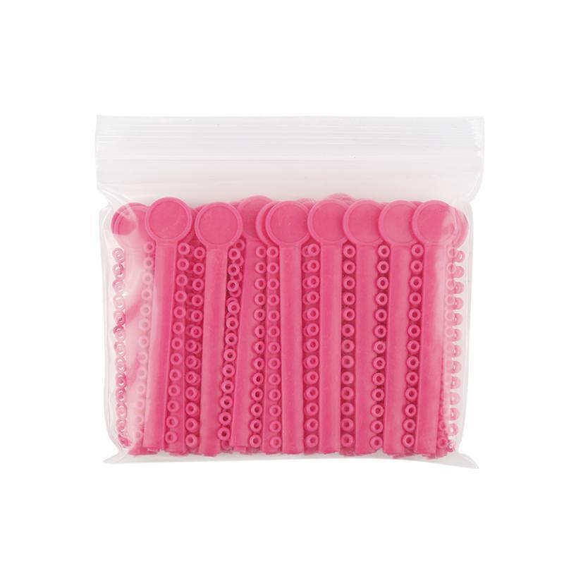 1 упаковка = 1040 шт./40 палочек, ортодонтические лигатуры, зубные резинки для брекетов, подтяжки, 38 цветов на выбор