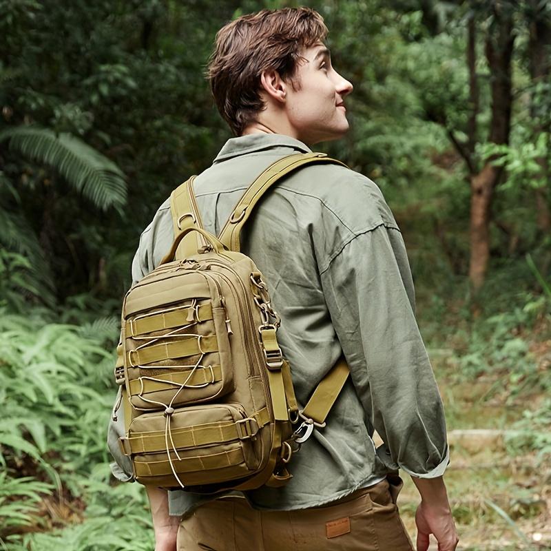 Men's Training Backpack, Multi-functional Travel Bag For Outdoor Hiking Mountaineering,Tactical Hunting Bag