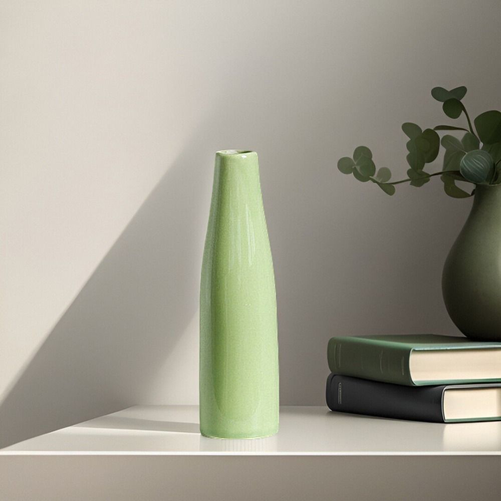 Creative Aromatherapy Bottle Ceramic Flower Pot Nordic Ins Style Flower Vase  Dried Flower