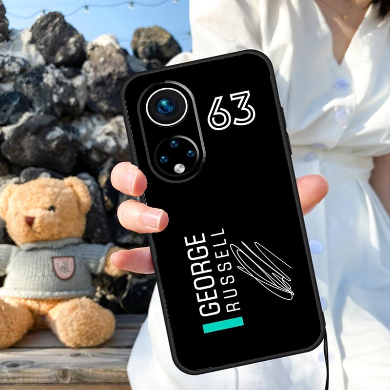 George Russell F1 Cover For Honor Magic 6 5 Lite Pro 50 70 90 Honor X8b X9b X6 X7 X8 X9 X6a X7a X9a X8a Case