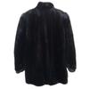 SAGA MINK Норка Мех Шуба 13 черный Полупальто Женщины Б/у