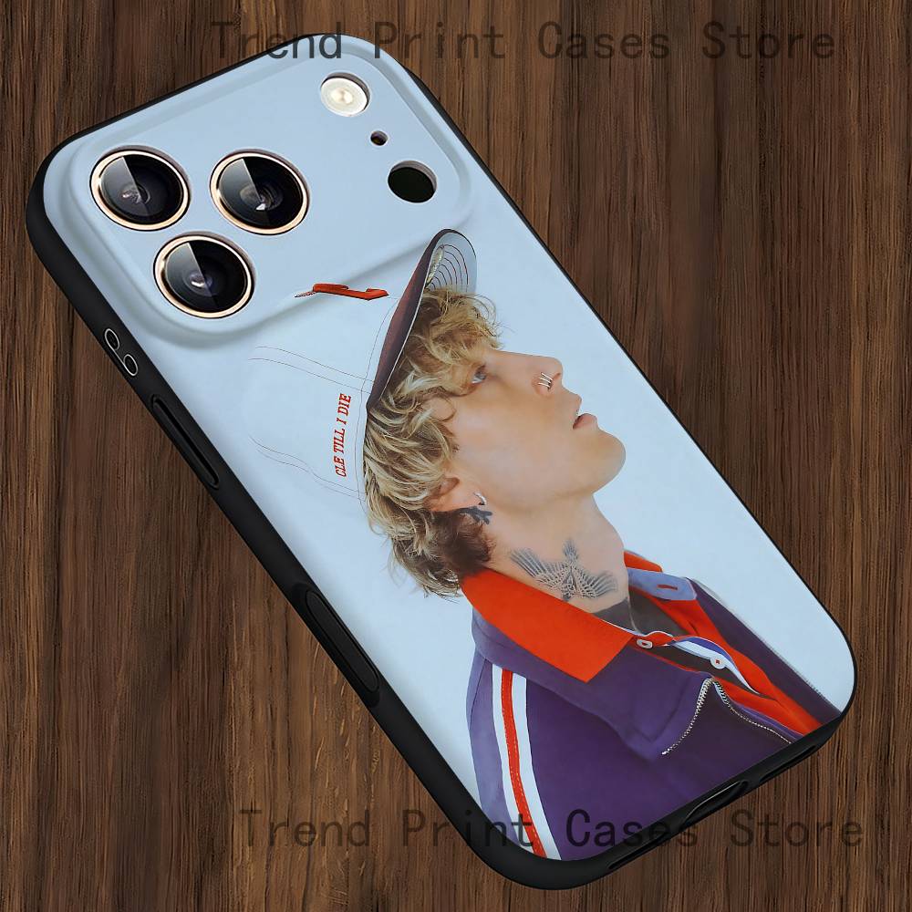 M-MGK Lost Americana LA Чехол для телефона для iPhone 14,16,12,13,15,11,17,Pro,Max,Plus,E,Air,Mini Мягкий чехол