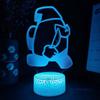 Лампа-самозванец Ночник 3D-иллюзия Светодиодная прикроватная лампа Рождественский подарок Декор для дома