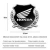 CNX1 Honda Wing Shield Emblem Sticker, 3D Metal Decorative Badge for Honda Motorcycle CBR CB Scooter Exterior Accessories