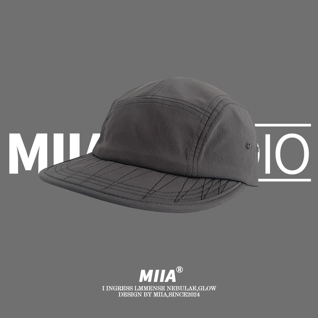 Корейская ретро-бейсболка из 5 панелей, быстросохнущая, унисекс, летняя, легкая и дышащая, модная, универсальная, с плоскими полями, в стиле хип-хоп