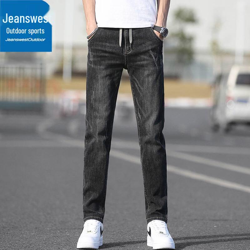 Мужские джинсы прямого кроя стрейч Jeanswest